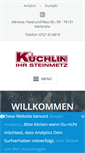 Mobile Screenshot of kuechlin-ihrsteinmetz.de